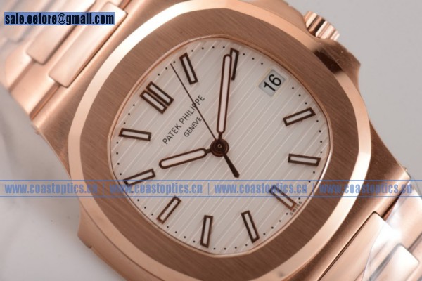 Patek Philippe Nautilus Date 18K Rose Gold 1:1 Clone Watch 5711/1R-004(BP)